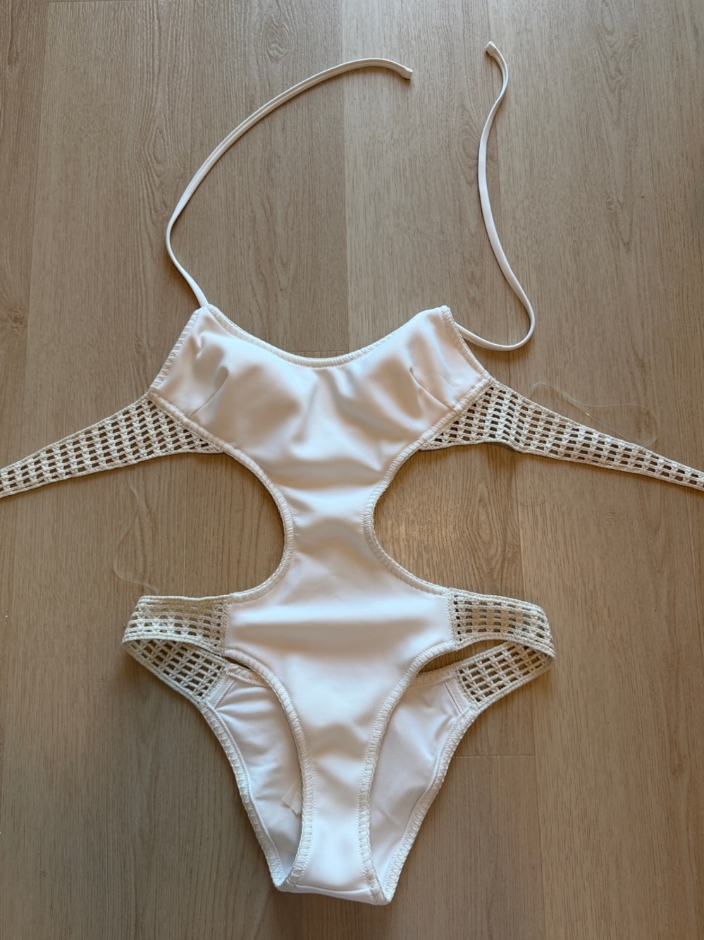 Archives Crochet Scuba Cheeky Monokini One-Piece Swimsuit Victoria Secret